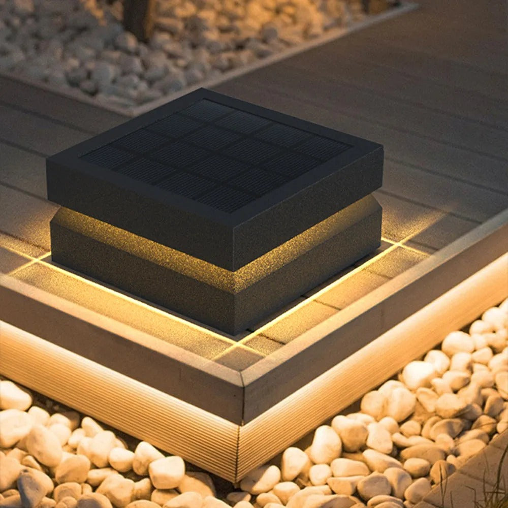 Ray Lámparas Solares de Exterior Metálicas Cóncavas — imagen 10 | Aura Lighting