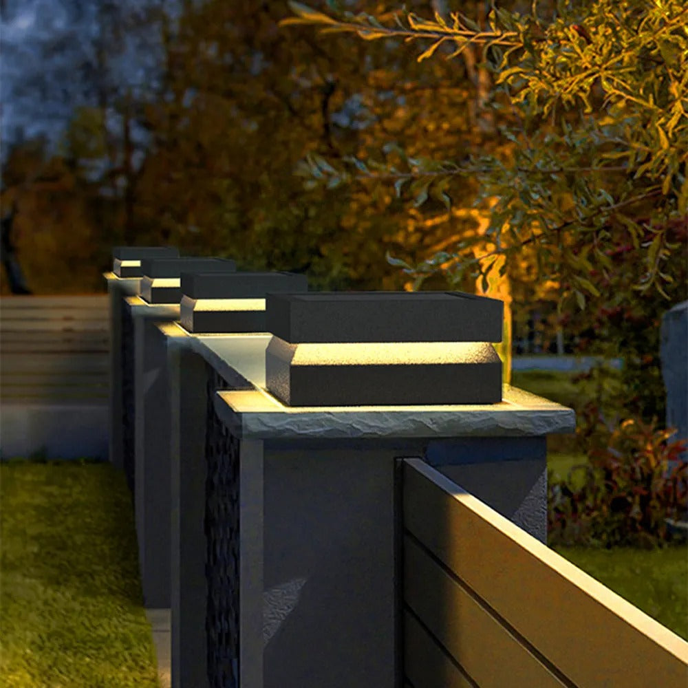 Ray Lámparas Solares de Exterior Metálicas Cóncavas — imagen 8 | Aura Lighting