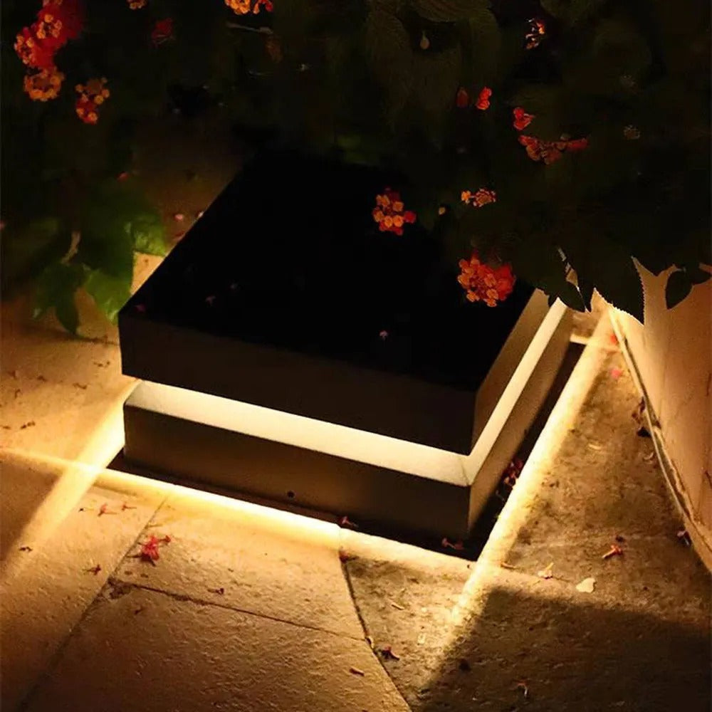 Ray Lámparas Solares de Exterior Metálicas Cóncavas — imagen 9 | Aura Lighting