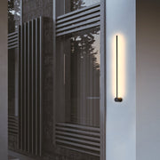 Ray Minimalista Lineal Metal Aplique de Pared Interior Negro — imagen 5 | Aura Lighting
