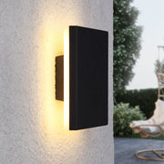 Ray Minimalista Moderno Redondo/Cuadrado Metal LED Aplique de Pared — imagen 13 | Aura Lighting