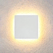 Ray Minimalista Moderno Redondo/Cuadrado Metal LED Aplique de Pared — imagen 18 | Aura Lighting