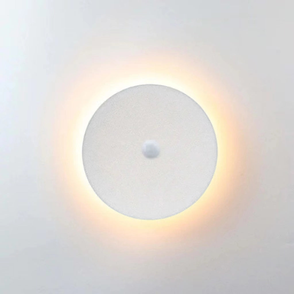 Ray Minimalista Moderno Redondo/Cuadrado Metal LED Aplique de Pared — imagen 20 | Aura Lighting