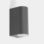 Ray Minimalista Rectangular Metal/Vidrio Aplique de Pared Negro — imagen 10 | Aura Lighting