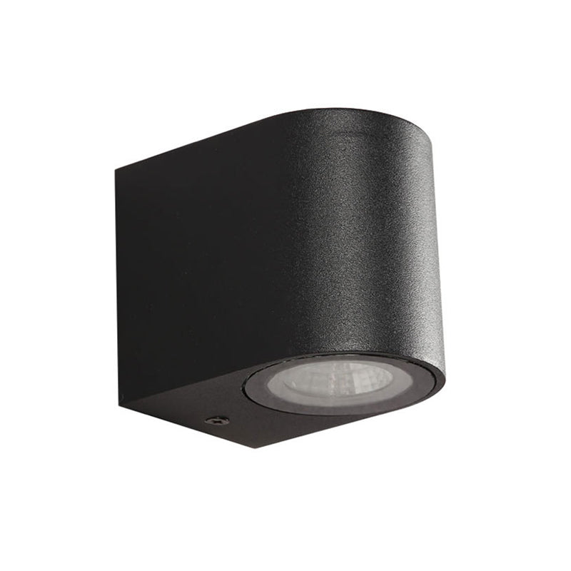 Ray Minimalista Rectangular Metal/Vidrio Aplique de Pared Negro — imagen 12 | Aura Lighting