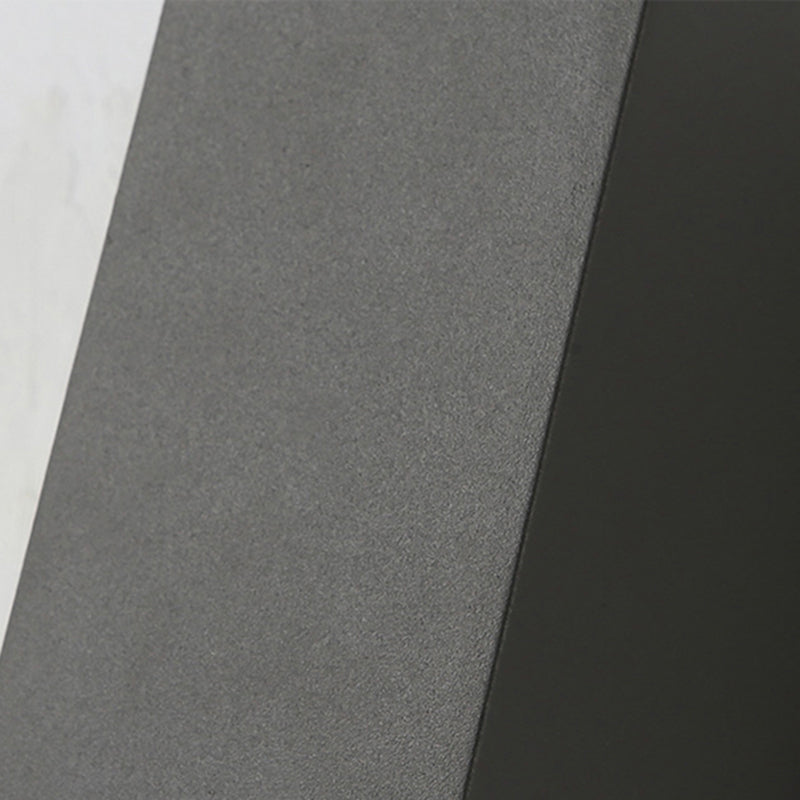 Ray Minimalista Rectangular Metal/Vidrio Aplique de Pared Negro — imagen 22 | Aura Lighting
