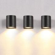 Ray Minimalista Rectangular Metal/Vidrio Aplique de Pared Negro — imagen 23 | Aura Lighting
