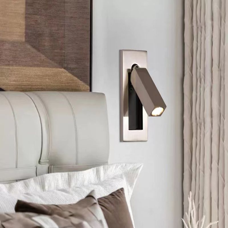 Ray Moderno LED Linterna de Pared Negro/Plata/Oro/Níquel Salón/Dormitorio Metal 15CM Largo — imagen 10 | Aura Lighting