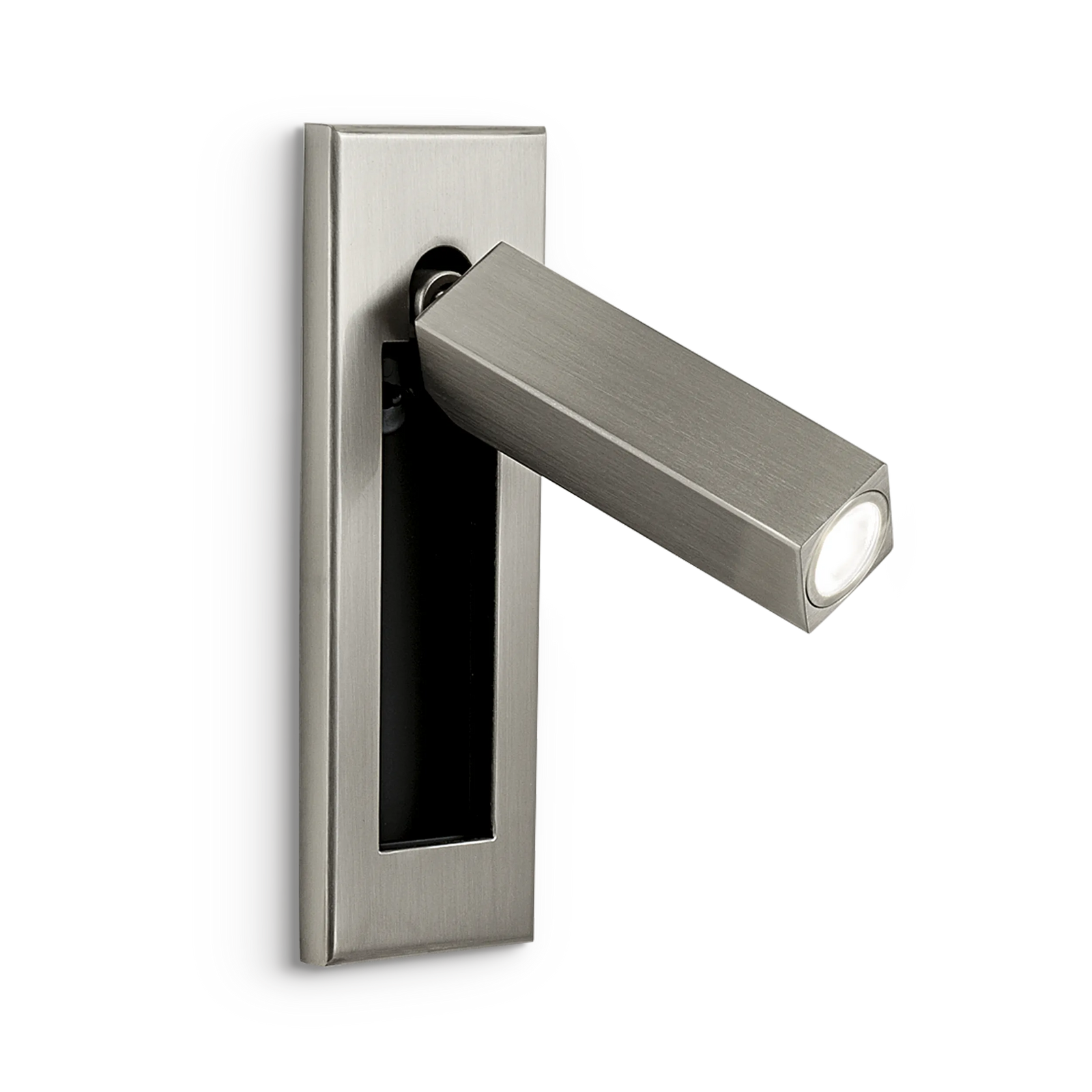 Ray Moderno LED Linterna de Pared Negro/Plata/Oro/Níquel Salón/Dormitorio Metal 15CM Largo — imagen 13 | Aura Lighting