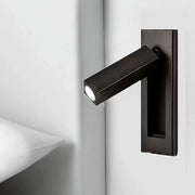 Ray Moderno LED Linterna de Pared Negro/Plata/Oro/Níquel Salón/Dormitorio Metal 15CM Largo — imagen 2 | Aura Lighting