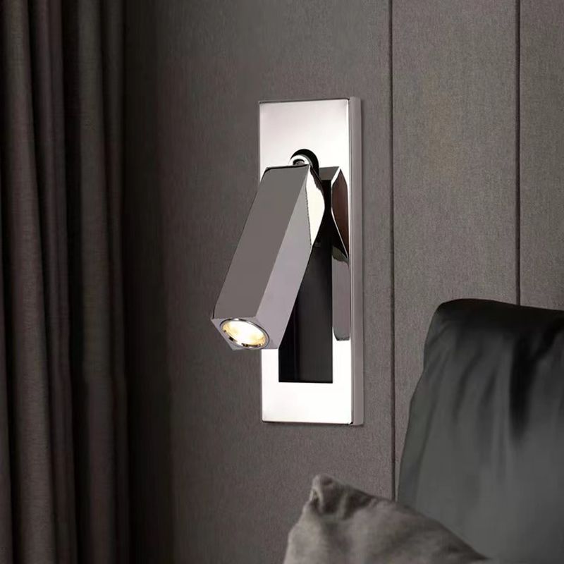 Ray Moderno LED Linterna de Pared Negro/Plata/Oro/Níquel Salón/Dormitorio Metal 15CM Largo — imagen 5 | Aura Lighting