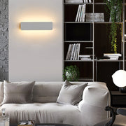 Ray Moderno LED Rectangular Aplique de Pared Interior Blanco — imagen 14 | Aura Lighting