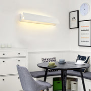 Ray Moderno LED Rectangular Aplique de Pared Interior Blanco — imagen 19 | Aura Lighting