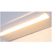 Ray Moderno LED Rectangular Aplique de Pared Interior Blanco — imagen 5 | Aura Lighting