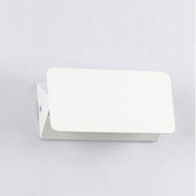 Ray Moderno LED Rectangular Aplique de Pared Interior Blanco — imagen 6 | Aura Lighting