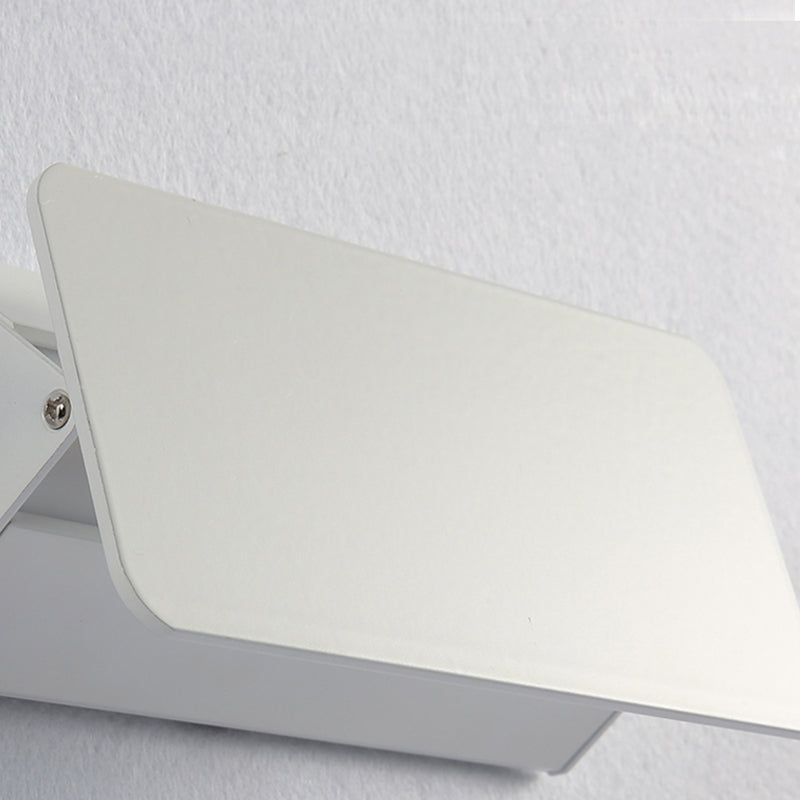 Ray Moderno LED Rectangular Aplique de Pared Interior Blanco — imagen 7 | Aura Lighting