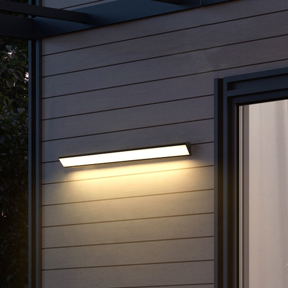 Ray Aplique Moderno Tri-Rism Metal/Acrilico Impermeable Negro — imagen 2 | Aura Lighting