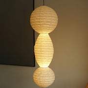 Ritta Lámpara Colgante de Linterna de Papel Estilo Wabi-sabi — imagen 10 | Aura Lighting