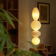 Ritta Lámpara Colgante de Linterna de Papel Estilo Wabi-sabi — imagen 7 | Aura Lighting