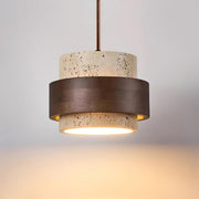 Ritta Lámpara colgante de travertino — imagen 18 | Aura Lighting