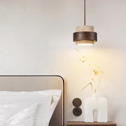 Ritta Lámpara colgante de travertino — imagen 19 | Aura Lighting