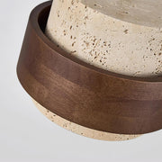Ritta Lámpara colgante de travertino — imagen 23 | Aura Lighting
