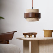 Ritta Lámpara colgante de travertino — imagen 26 | Aura Lighting