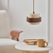 Ritta Lámpara colgante de travertino — imagen 28 | Aura Lighting