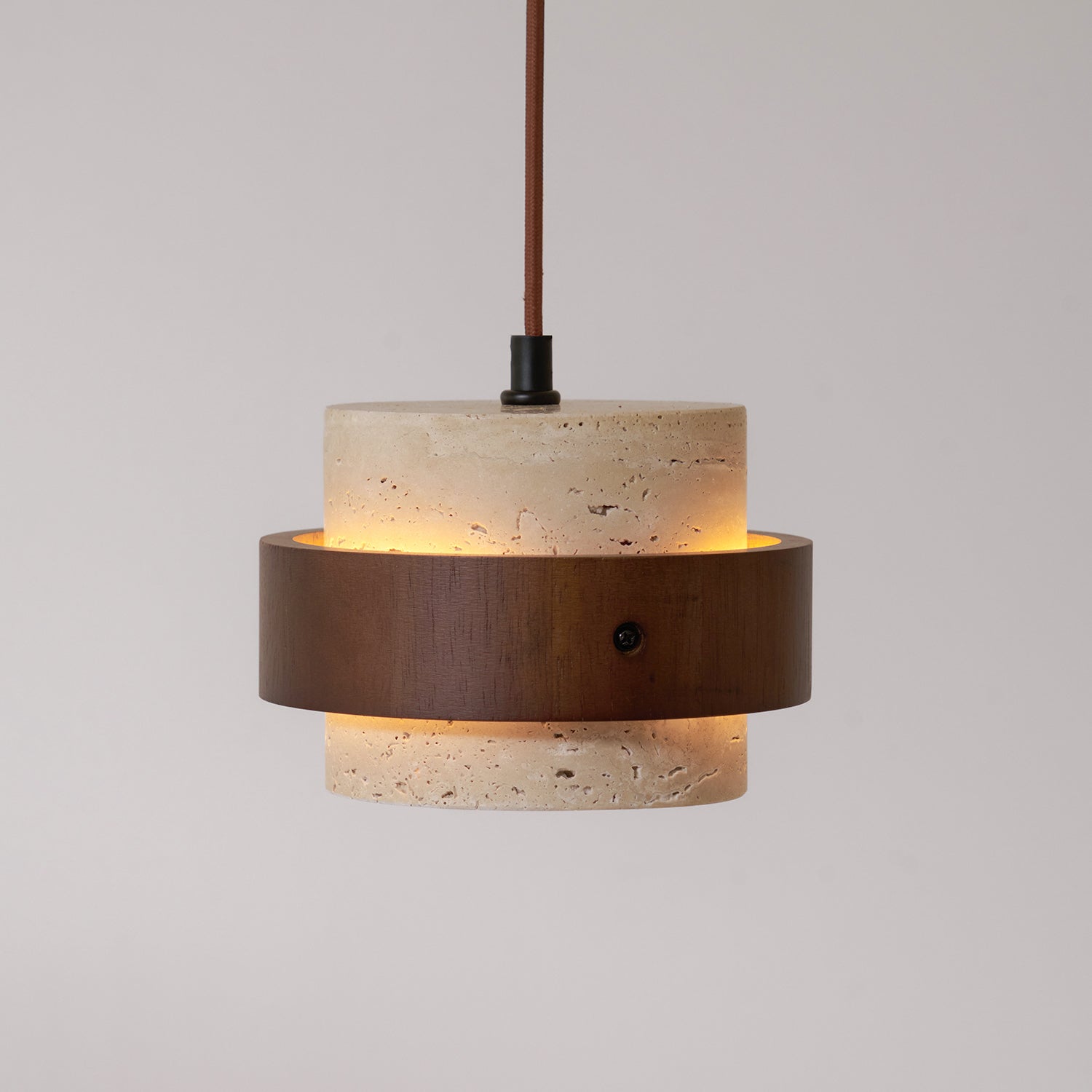 Ritta Lámpara colgante de travertino — imagen 30 | Aura Lighting