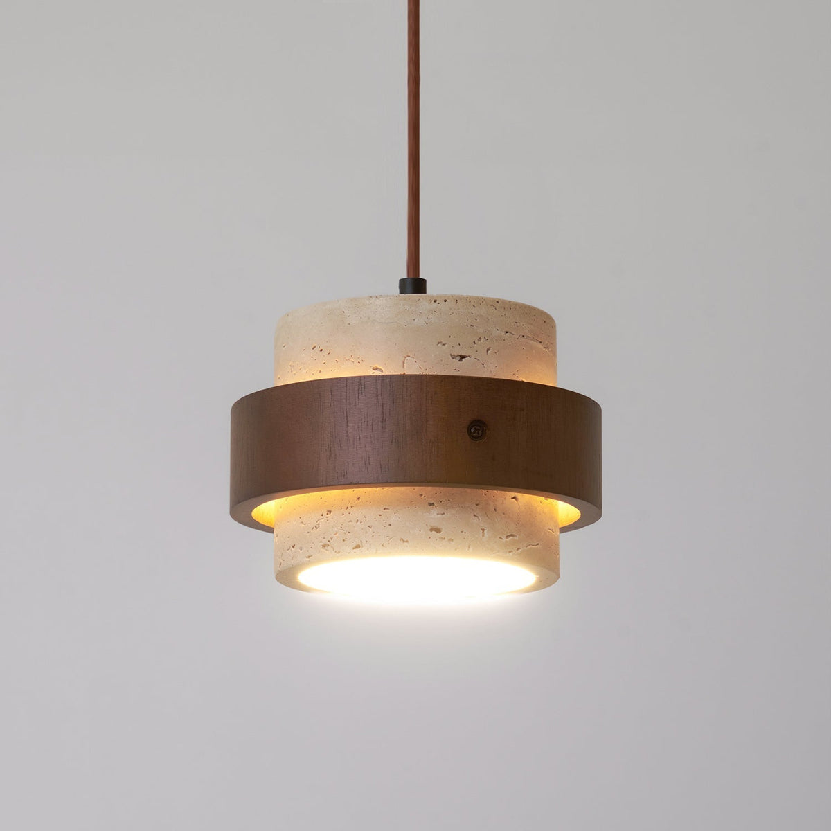 Ritta Lámpara colgante de travertino — imagen 31 | Aura Lighting