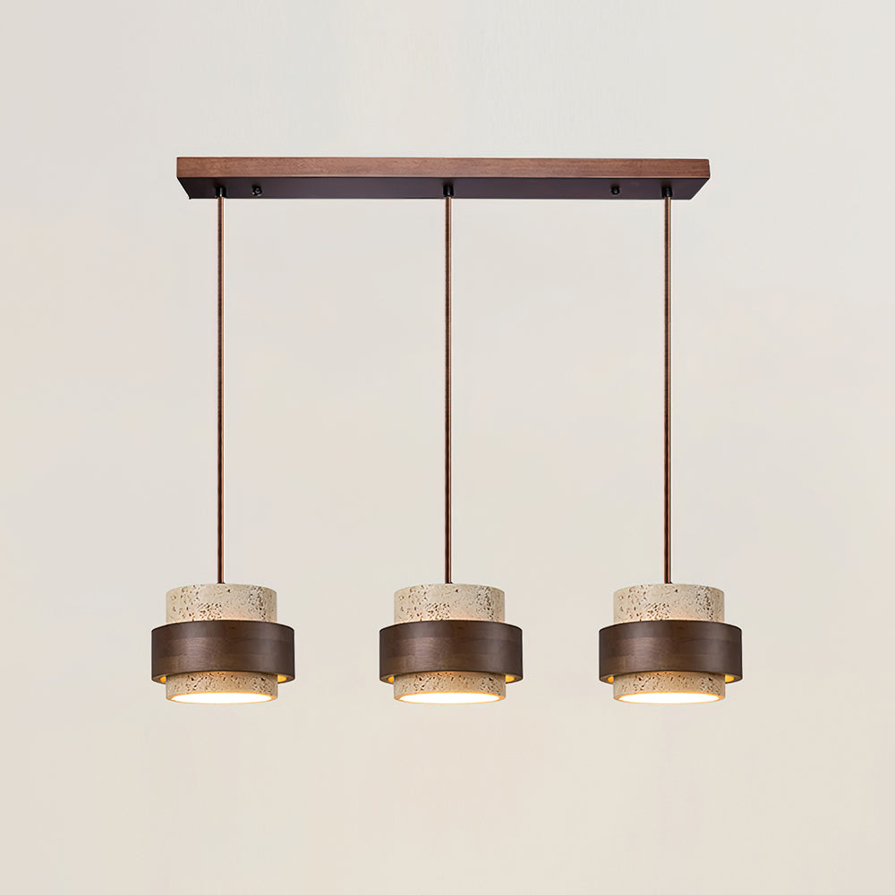 Ritta Lámpara colgante de travertino — imagen 34 | Aura Lighting