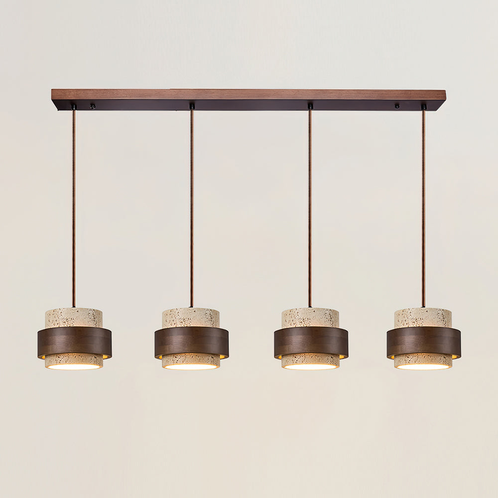 Ritta Lámpara colgante de travertino — imagen 36 | Aura Lighting