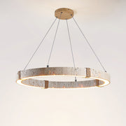 Ritta Lámpara Colgante de Travertino en Forma de Anillo — imagen 10 | Aura Lighting
