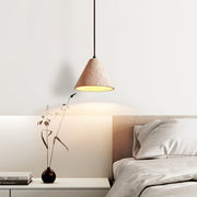 Ritta Lámpara Colgante de Travertino en Forma de Cúpula — imagen 12 | Aura Lighting