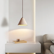 Ritta Lámpara Colgante de Travertino en Forma de Cúpula — imagen 19 | Aura Lighting