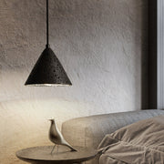 Ritta Lámpara Colgante de Travertino en Forma de Cúpula — imagen 20 | Aura Lighting