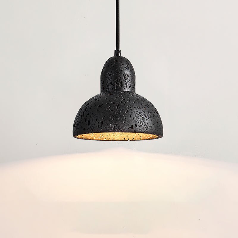 Ritta Lámpara Colgante de Travertino en Forma de Cúpula — imagen 32 | Aura Lighting