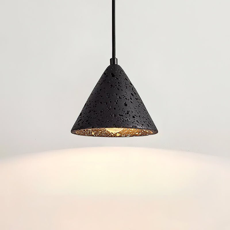 Ritta Lámpara Colgante de Travertino en Forma de Cúpula — imagen 34 | Aura Lighting