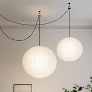 Ritta Lámpara Colgante Swag de Papel — imagen 10 | Aura Lighting