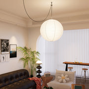 Ritta Lámpara Colgante Swag de Papel — imagen 12 | Aura Lighting
