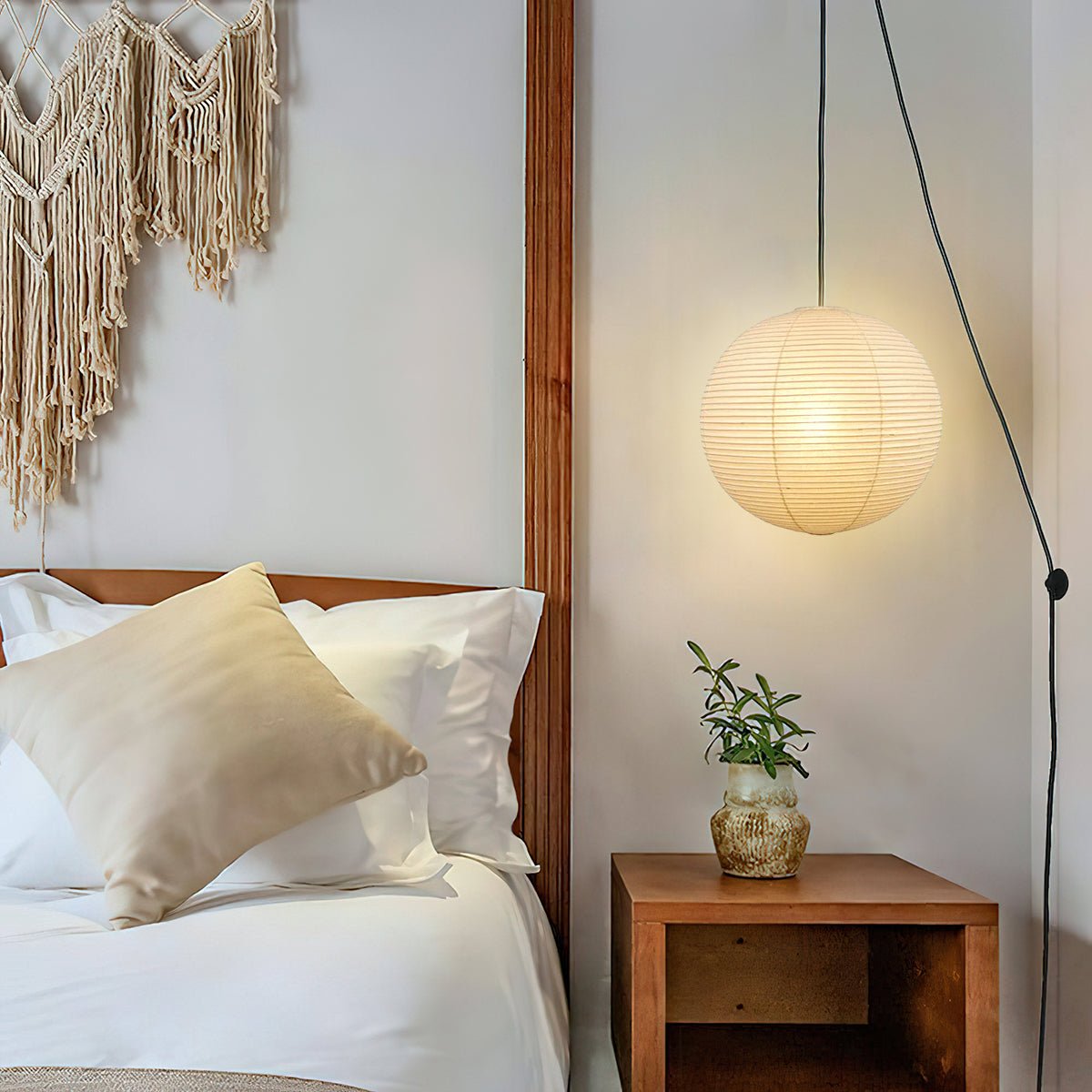 Ritta Lámpara Colgante Swag de Papel — imagen 15 | Aura Lighting