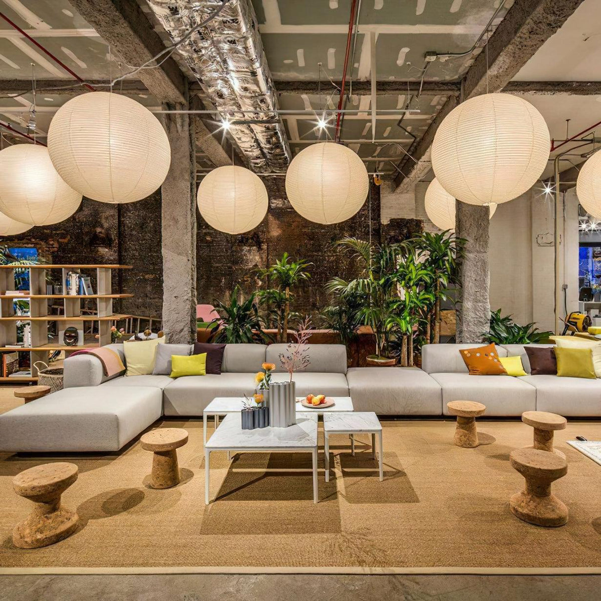 Ritta Lámpara Colgante Swag de Papel — imagen 18 | Aura Lighting