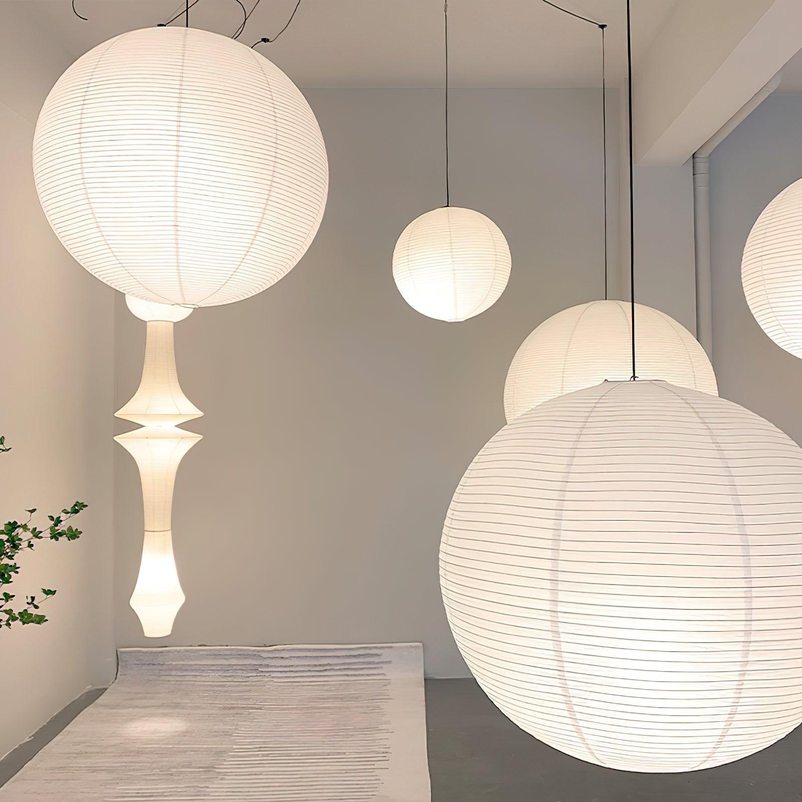 Ritta Lámpara Colgante Swag de Papel — imagen 2 | Aura Lighting