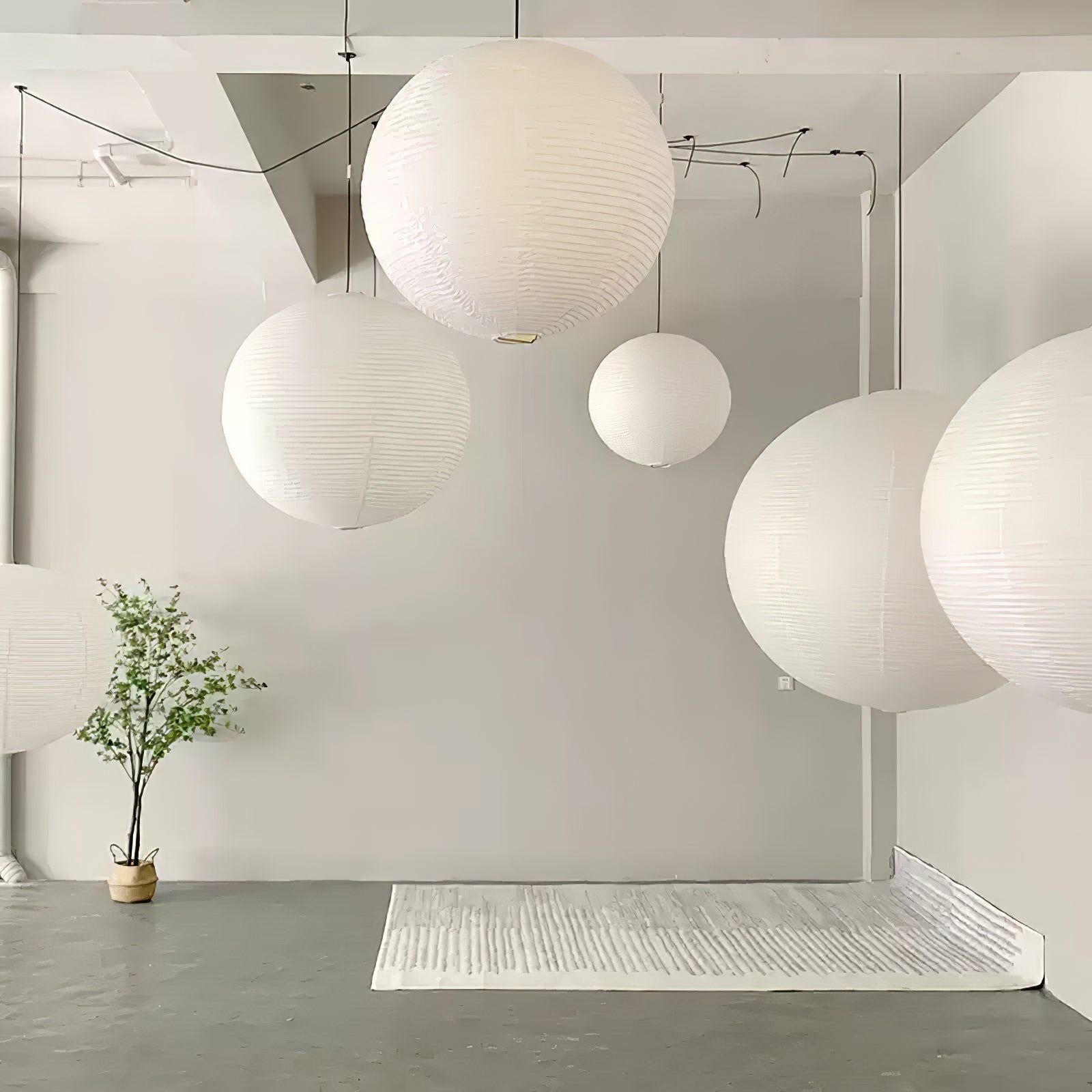 Ritta Lámpara Colgante Swag de Papel — imagen 31 | Aura Lighting