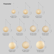 Ritta Lámpara Colgante Swag de Papel — imagen 3 | Aura Lighting
