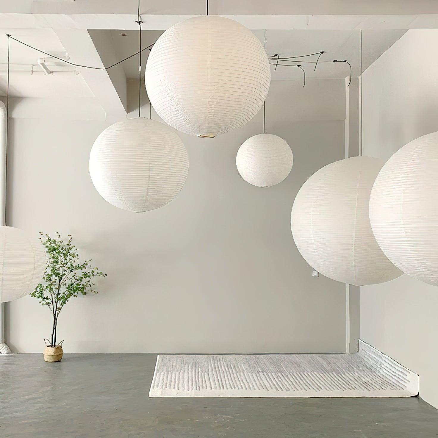 Ritta Lámpara Colgante Swag de Papel — imagen 5 | Aura Lighting
