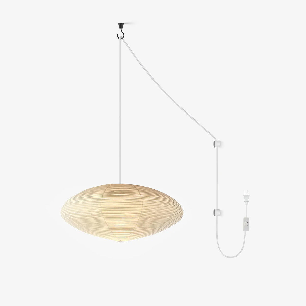 Ritta Lámpara Colgante Tipo Swag de Papel Washi — imagen 10 | Aura Lighting