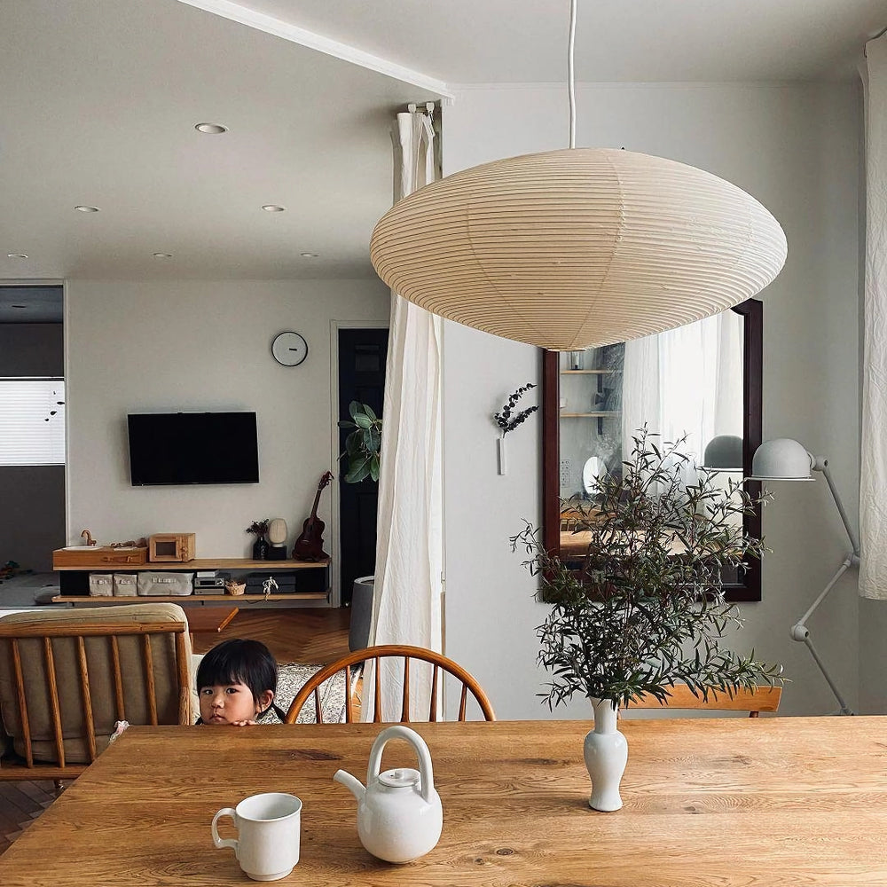 Ritta Lámpara Colgante Tipo Swag de Papel Washi — imagen 21 | Aura Lighting