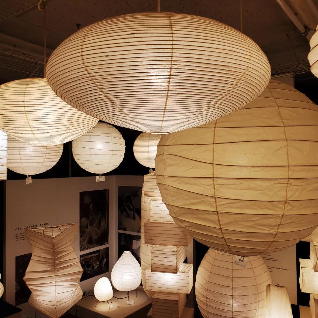 Ritta Lámpara Colgante Tipo Swag de Papel Washi — imagen 2 | Aura Lighting