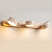 Ritta Lámpara de Pared Interior de Travertino Neutra — imagen 17 | Aura Lighting